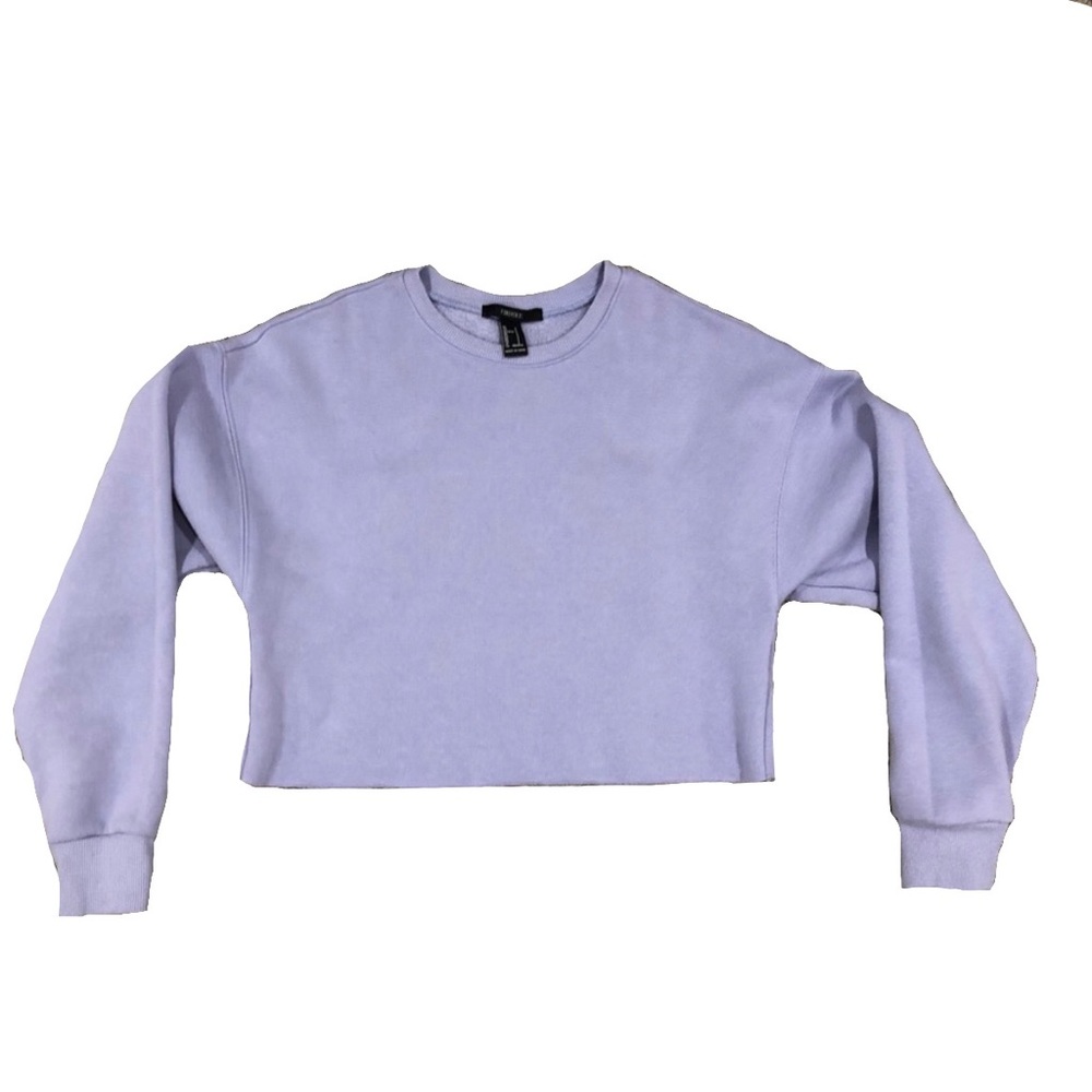 Forever 21 purple crew neck